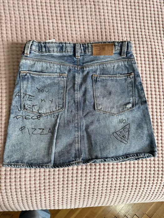 Дънкова поля Zara 128 размер