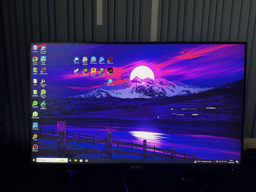 Монитор ACER 165 гц