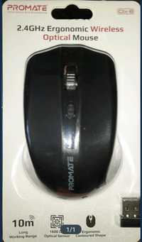 Mouse optic wireless cu baterii incluse mousepad cadou