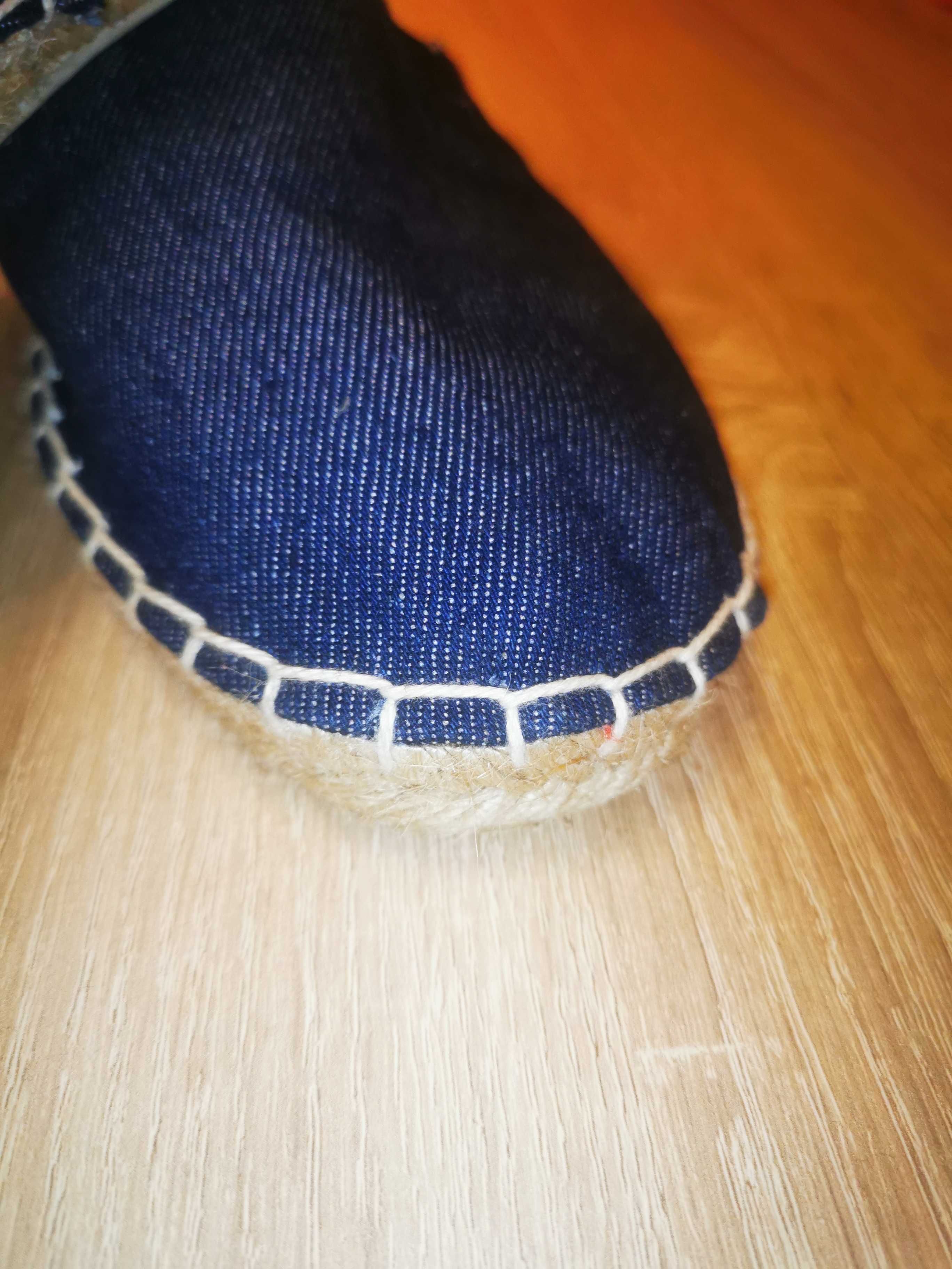 Еспадрили LIVERGI Jeans N41 чисто нови необувани