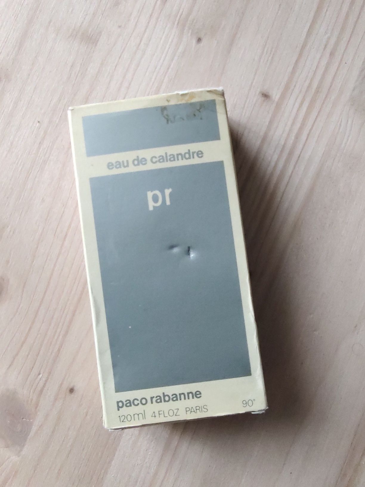 Parfum vintage de colecție Paco Rabanne eau de calandre 120 ml splash