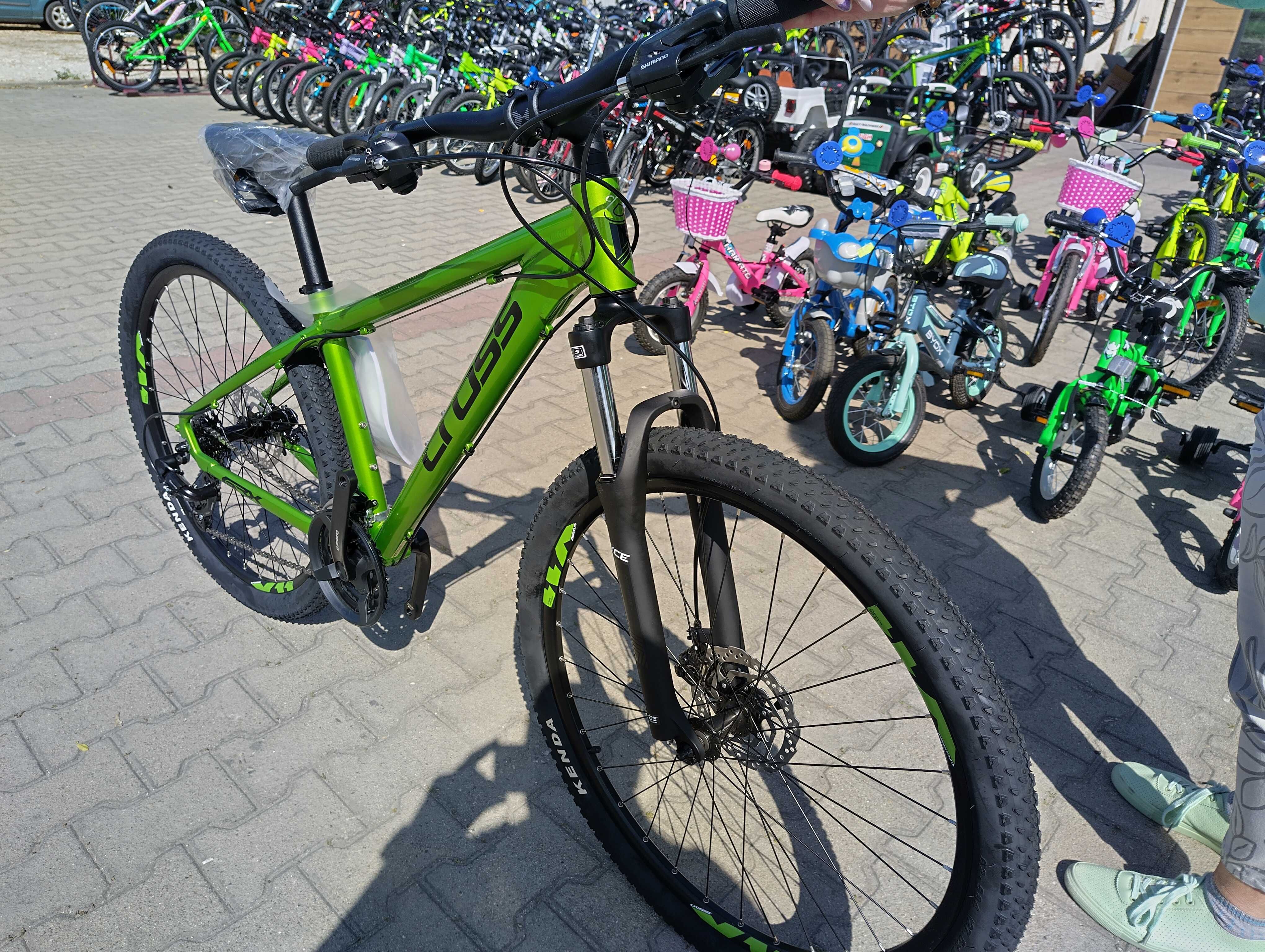 CROSS Велосипед 27.5" GRX 7 MDB 410mm зелен