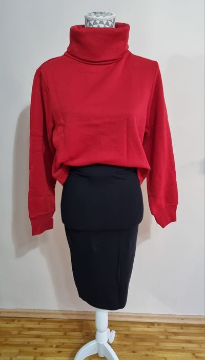 Bluza din bumbac gros+fusta