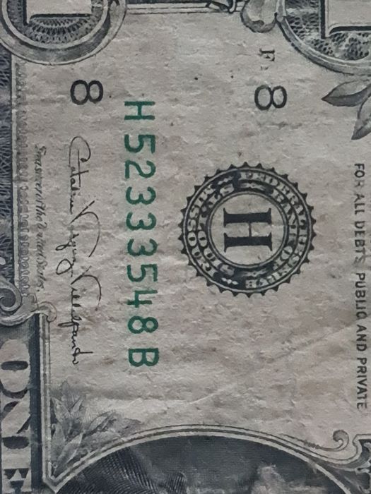 Bancnota 1 dolar
