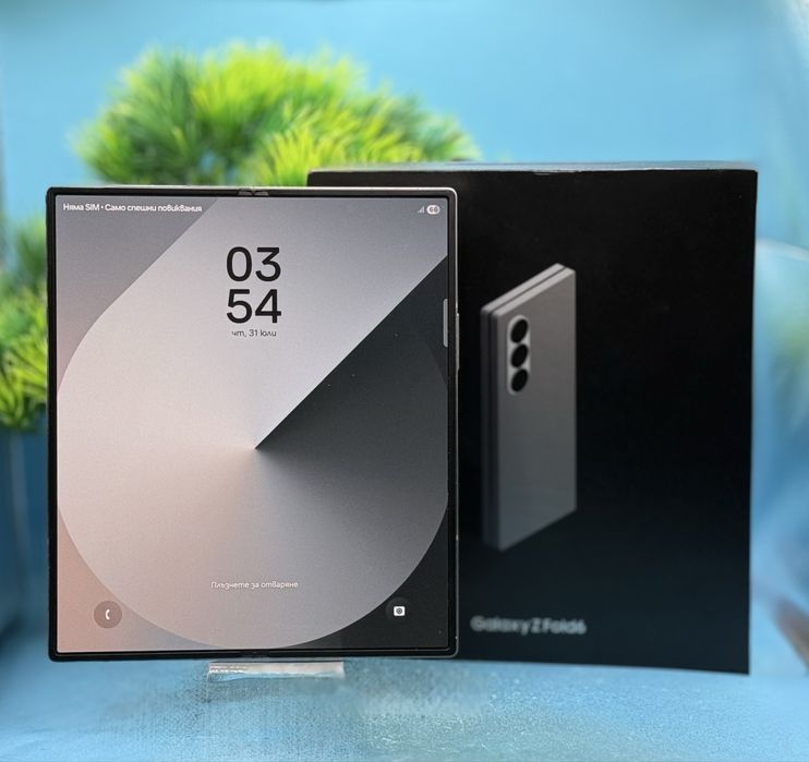 Samsung Galaxy Z Fold6, 12GB RAM, 256GB, 5G, Silver Shadow