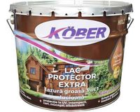 Lazura groasa pentru lemn, Kober Extra 3 in 1, mahon, int / ext, 10 L