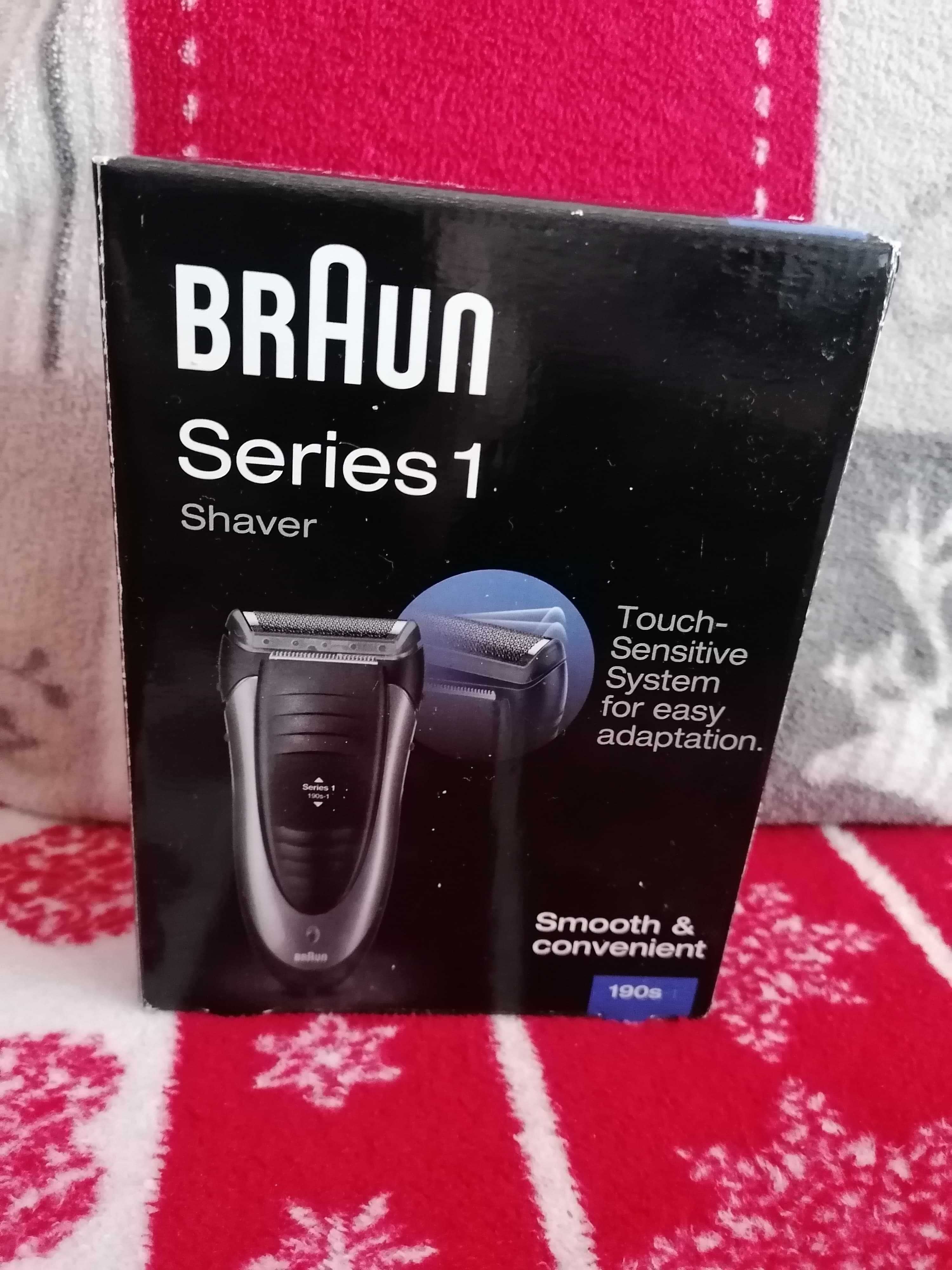 Aparat de ras electric Braun Series 1 190s,Wet & Dry, Sistem FreeFloat