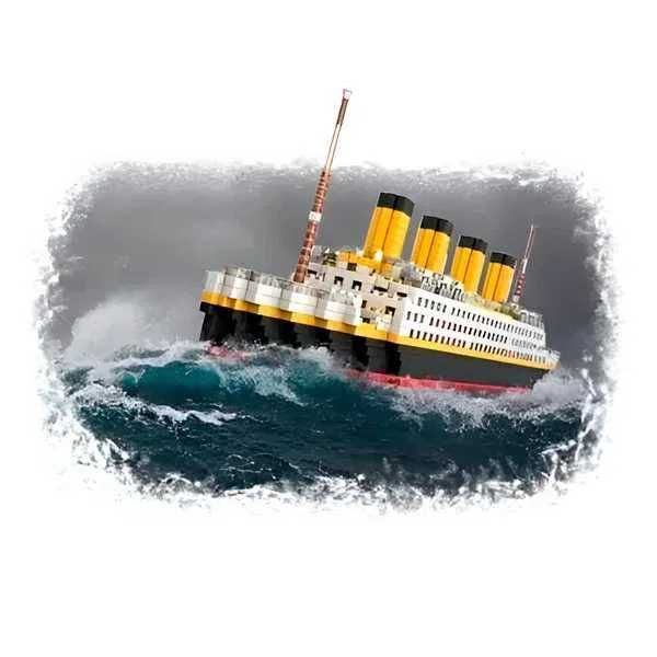 TIP LEGO Titanic 1860 piese CADOUA CRACIUN