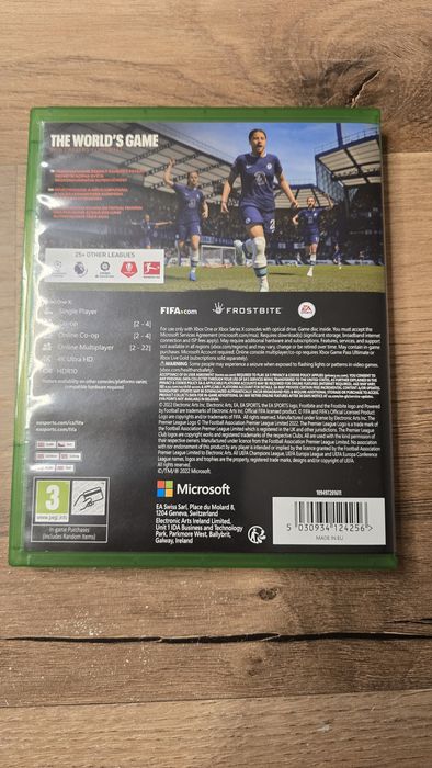 Cd Fifa 24 Xbox one, Xbox serix x