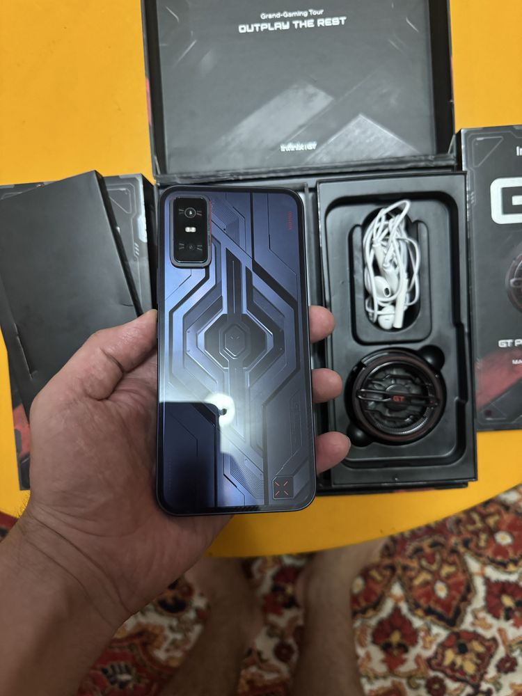 infinix gt 30 pro pamit 12 256 g holati yengi 1 martta zaratka qoyilga