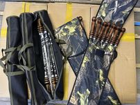Шампура с деревянной ручкой в чехле