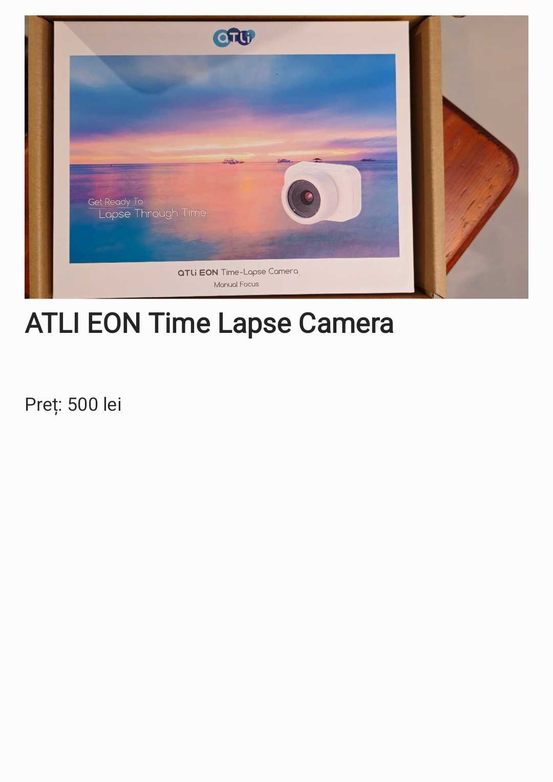 ATLI EON Time Lapse Camera