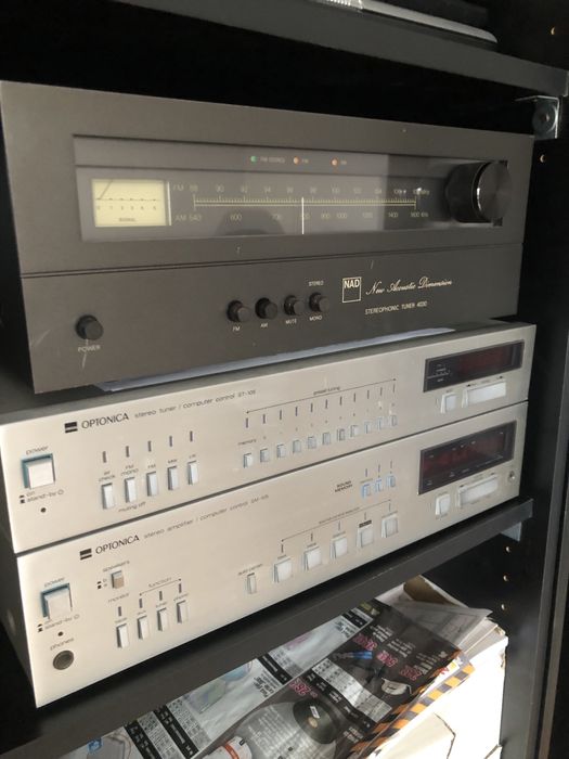 Amplificator stereo High-Curent DENON impecabil ca NOU; OPTONICA NAD