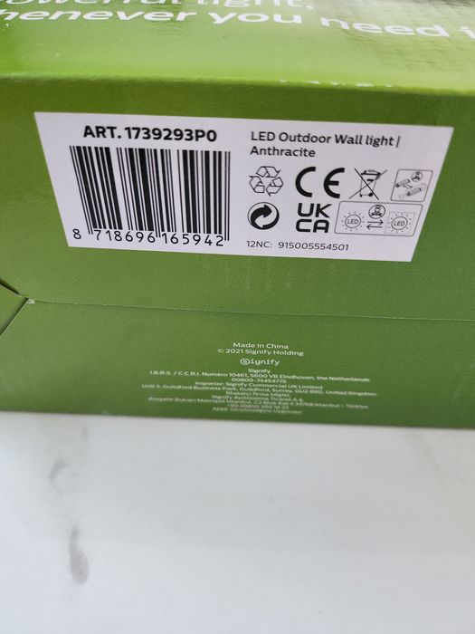 Lampa cu senzor de mișcare/Philips Outdoor Wall LED