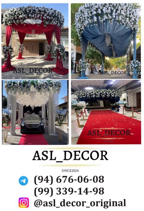 Qarshi shahrida Decoratsiya xizmati