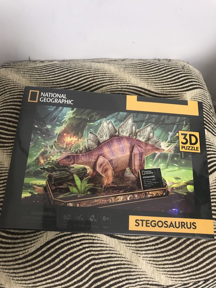 Puzzle 3D dinozauri 3 bucati