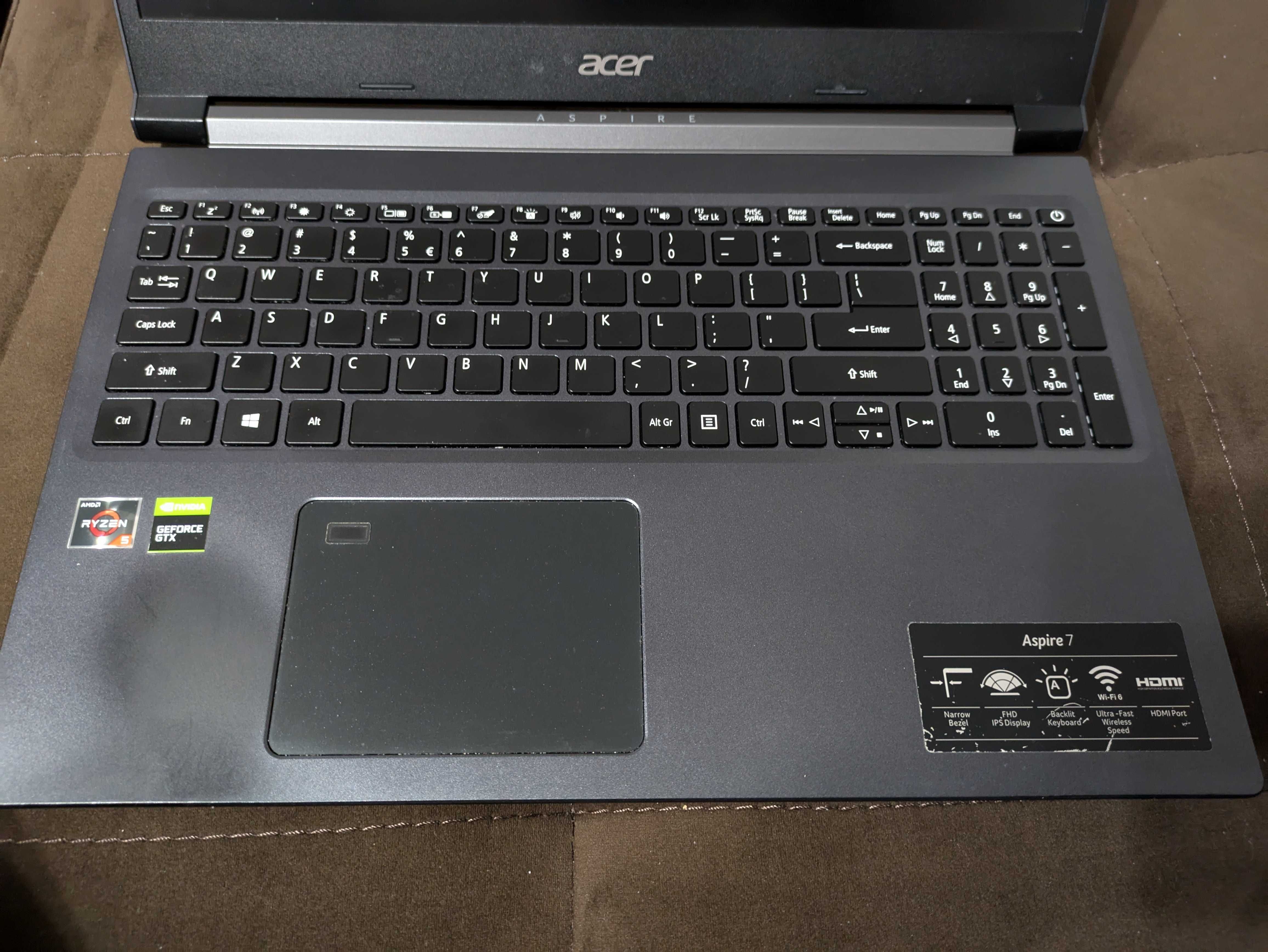 Лаптоп Gaming Acer Aspire 7 A715-41G