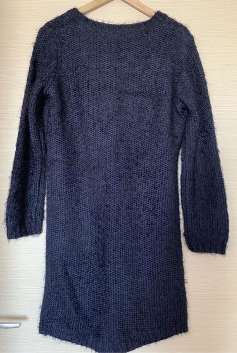 Pulover pufos lung Bershka marime L