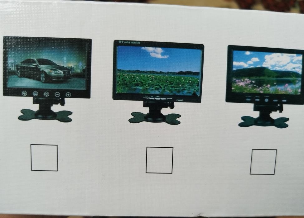Monitor Auto 7 Inch Telecomanda Si Suport Reglabil Pt Tetiera Si Plans