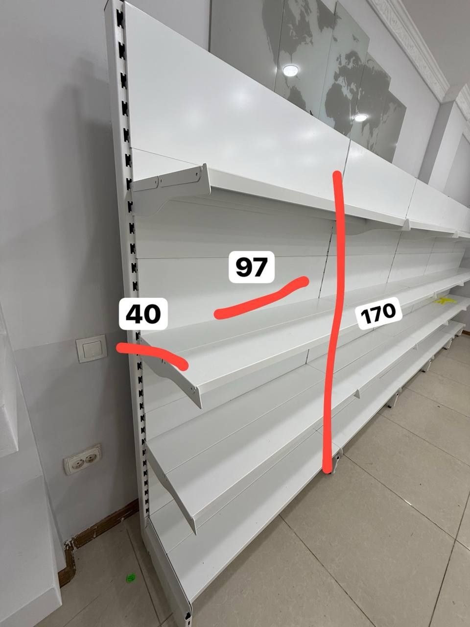Стеллаж металлический