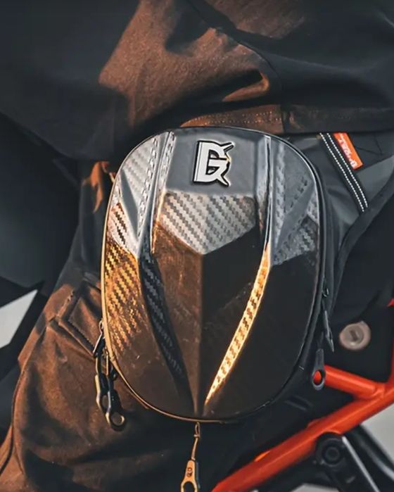 Geanta moto picior. impermeabil extensibi.