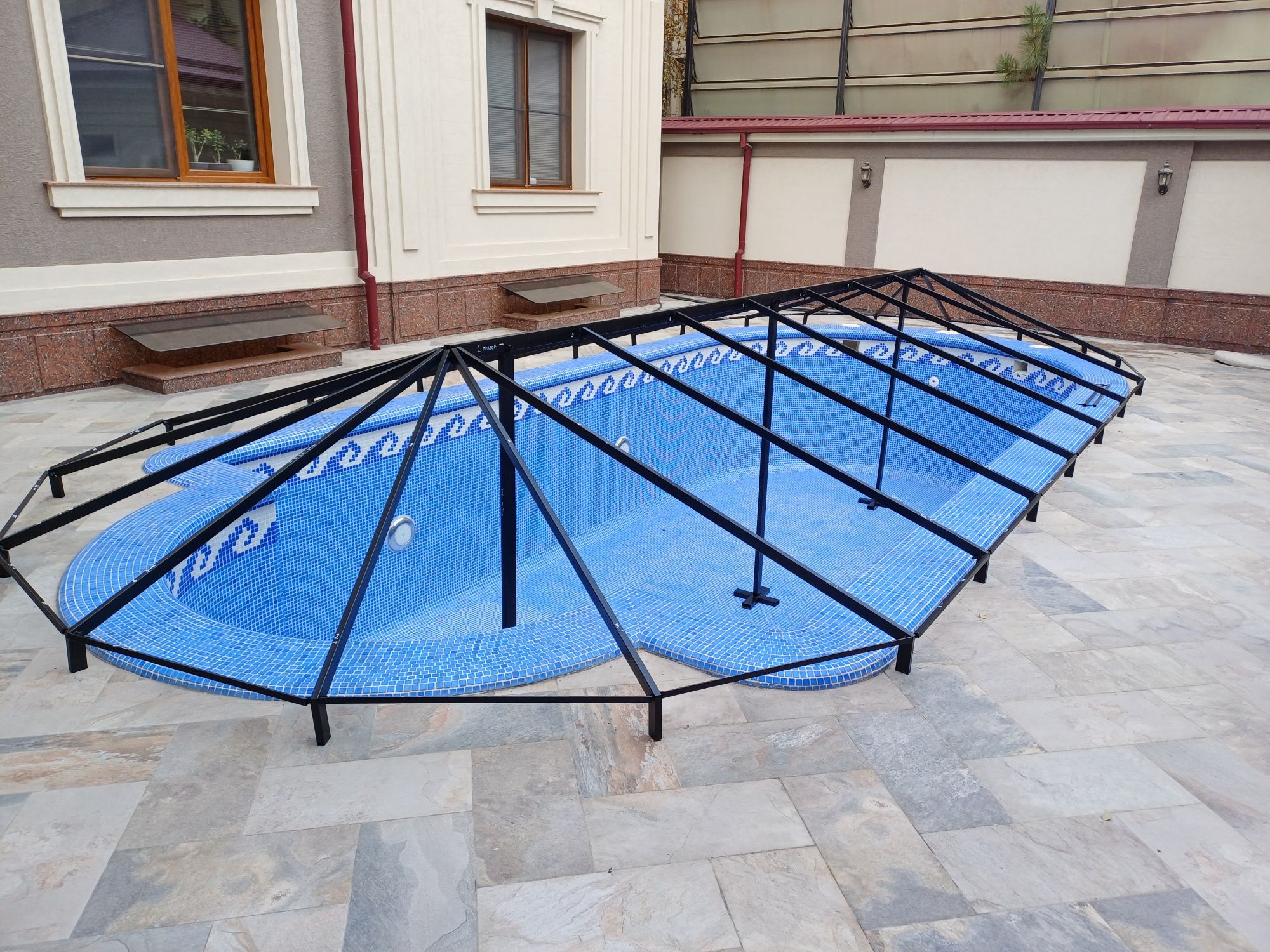 Bassen baner banner tent бассен банер баннер тент сетка установка кила