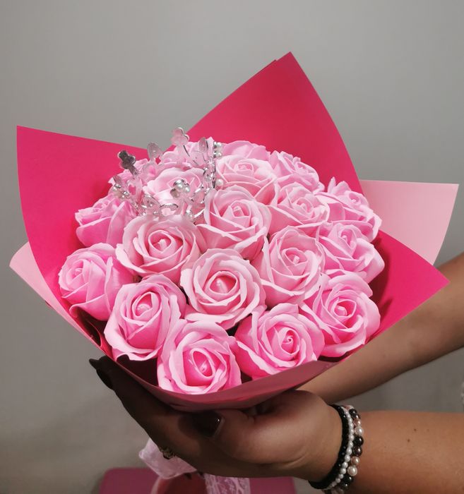 Buchete cu trandafiri de sapun