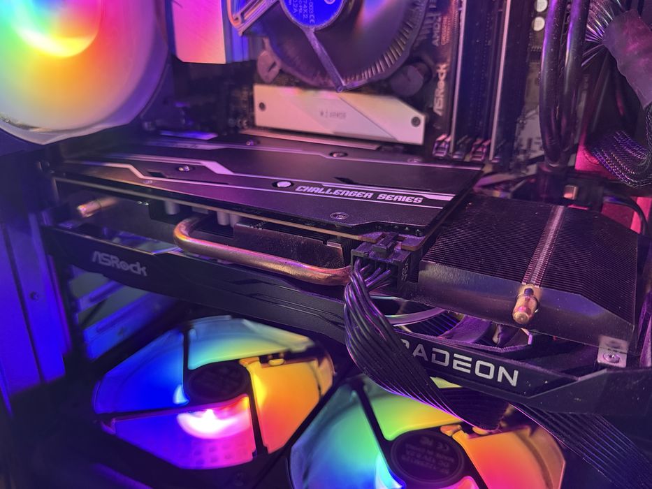 Видеокарта asrock rx7600 8gb