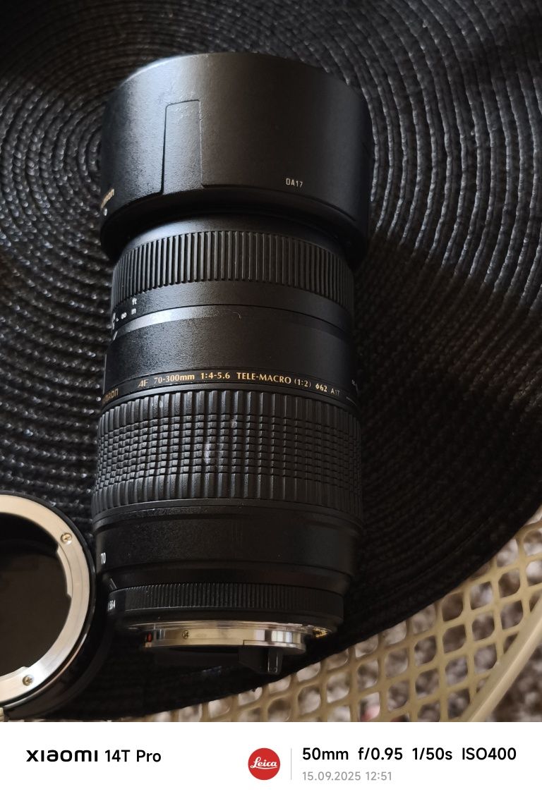 Tamron 70-300mm f/4-5.6 Di LD Macro 1:2 (A17) – Перфектно състояние