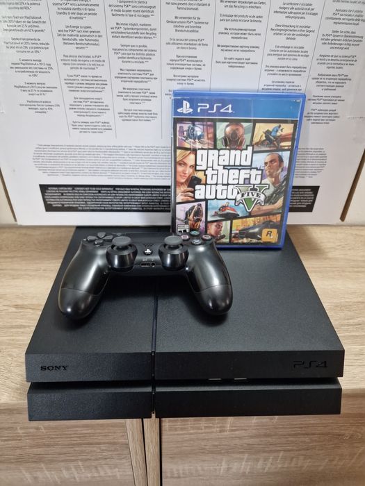 Ps4 Playstation4 + 54 jocuri (Gta5,FC25,Minecraft etc)