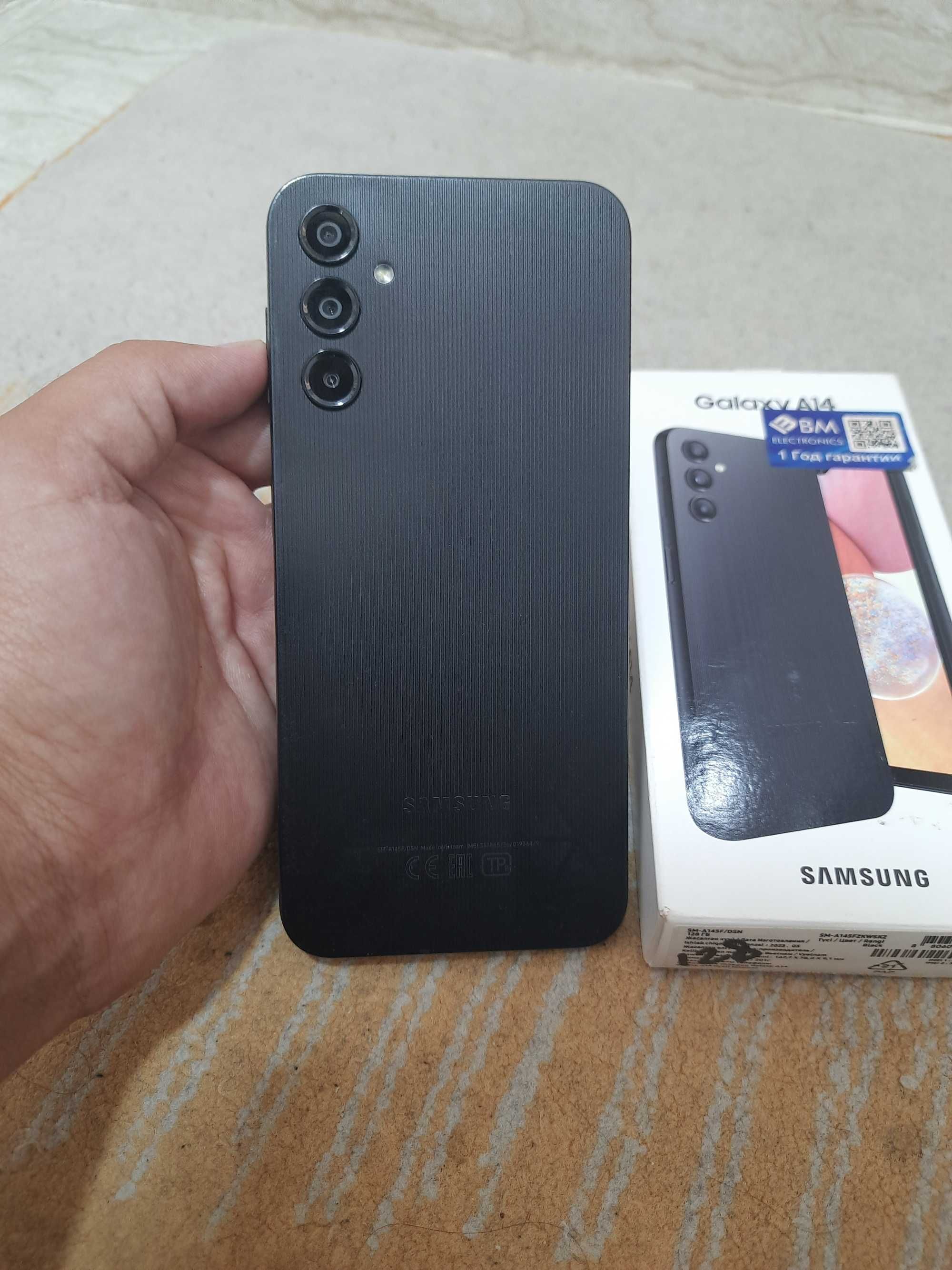 Samsung A14 Karobka dakument 6/128GB