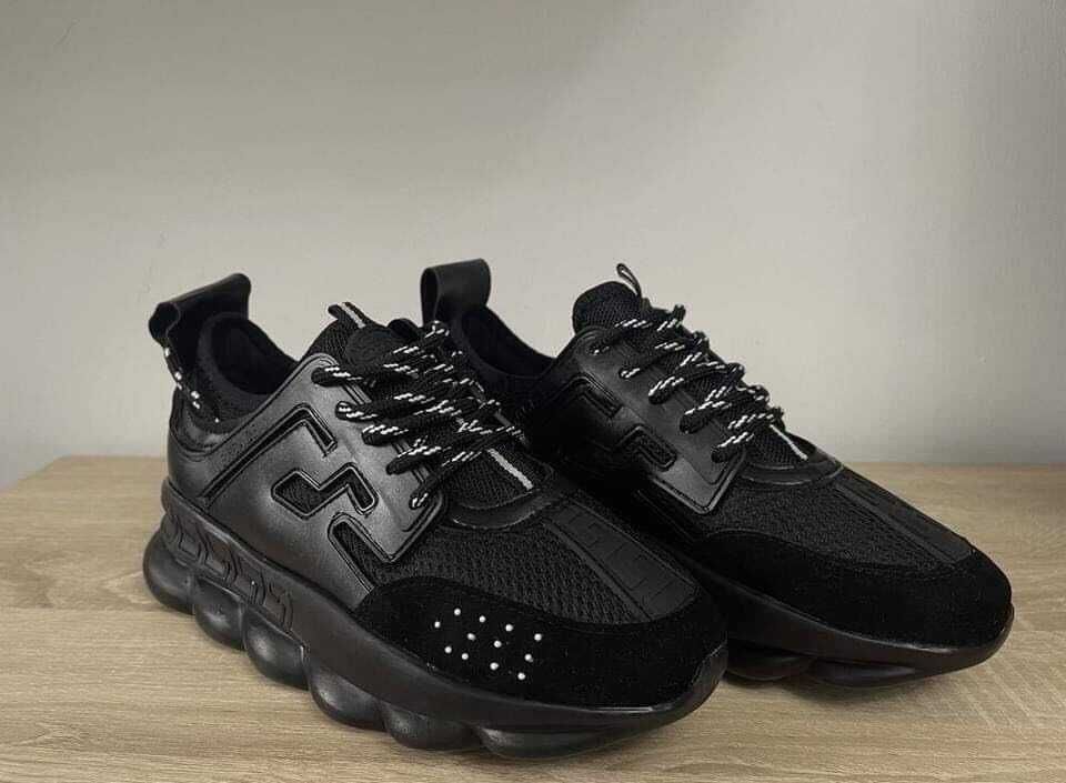 Adidasi Sneakersi Versace Chain Black