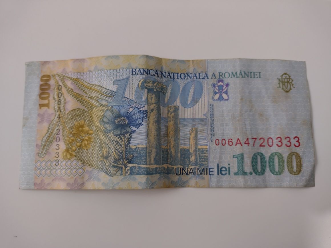 Bancnota de 1000 de lei 1998