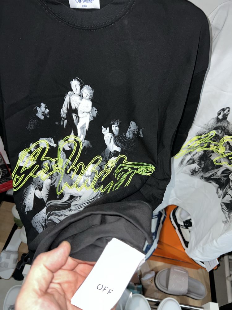 Tricou Off White colectia noua bumbac 100%