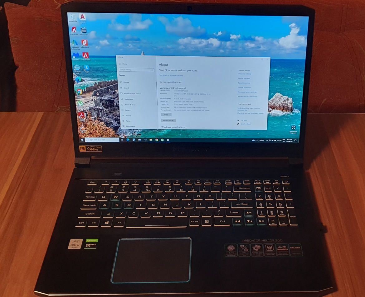 Laptop Gaming Acer Predator Helios  ca nou