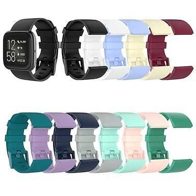 X42 Силиконова каишка верижка FitBit Versa 1 2 Lite