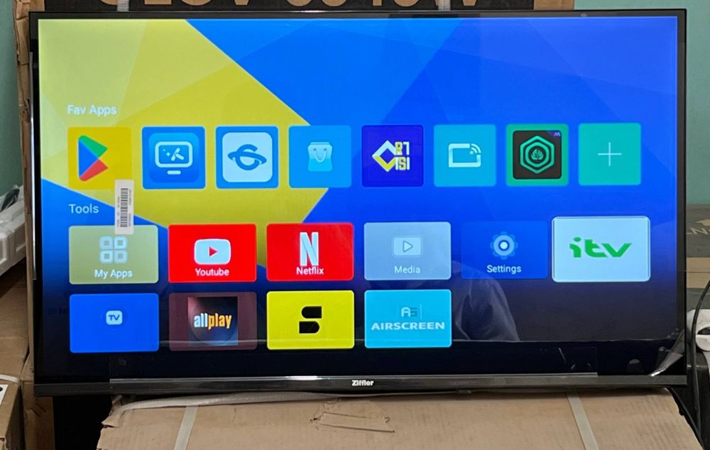 Телевизор Zifller smart 4к голосовой пулт оптом/розницу+доставка