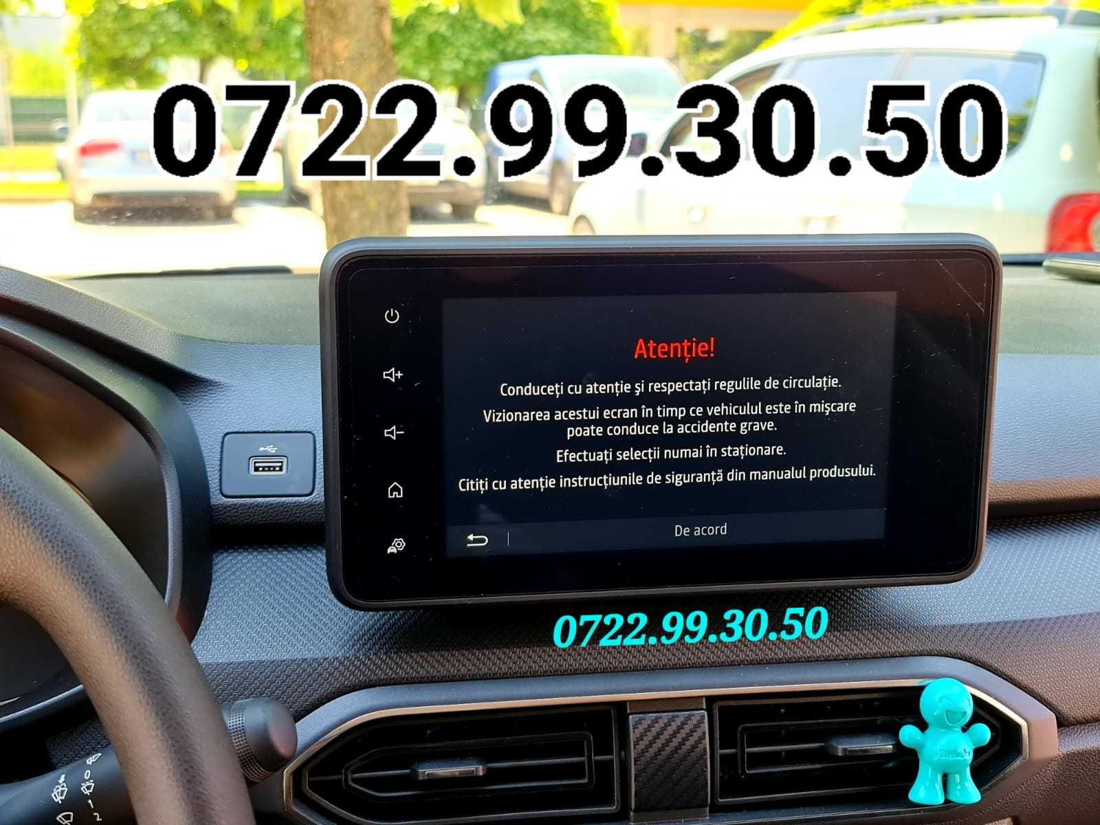 MEDIANAV Dacia Logan 3 Hărți Navigație Media Display update Camera Rvc