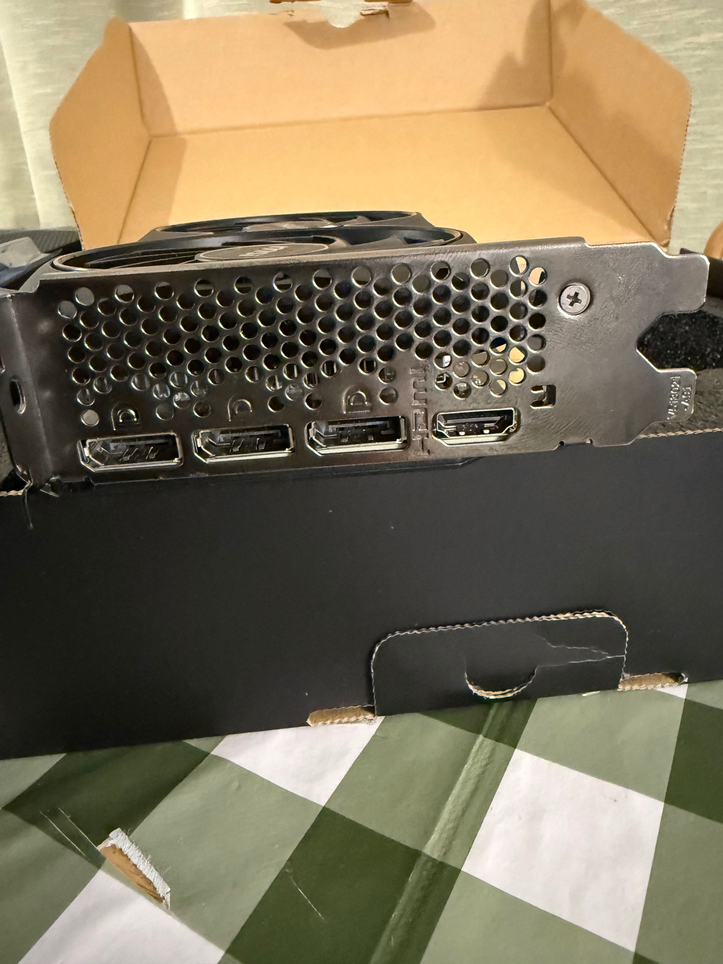 MSI GeForce RTX 4060 Ti ventus 2x black oc 8GB