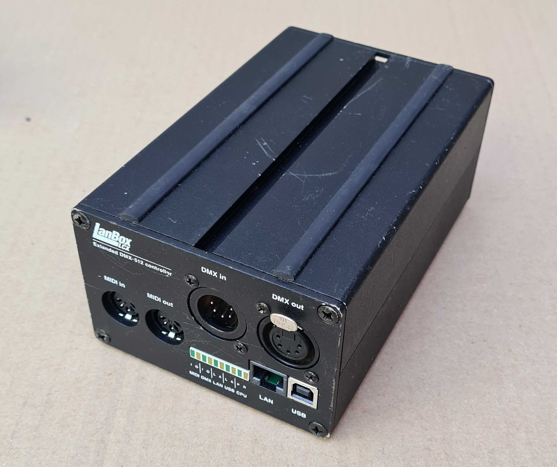 Lanbox DMX-512 контролер USB, LAN