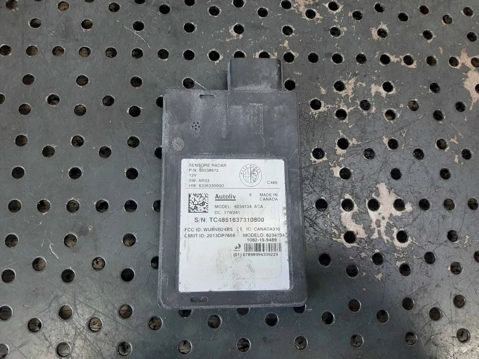 modul senzor parcare radar alfa romeo stelvio giulia 952 6234734  6234734aca 633633000d