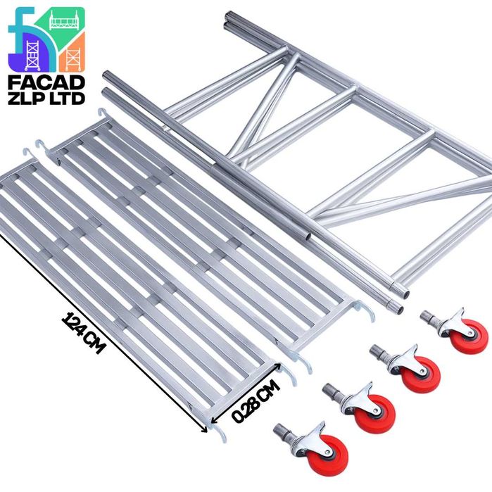 Складные строительные леса с настилами, легкие и прочные, импорт Китай