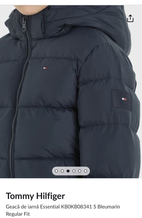 Geaca tommy hilfiger copii