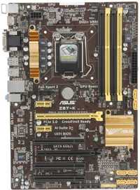 Дъно Дънна платка ASUS Z87 - K 1150 DDR3 OVERCLOCK