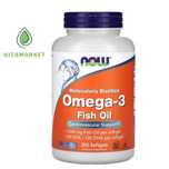Витамин NOW Foods, Omega-3, Омега 3 - 200 Softgels