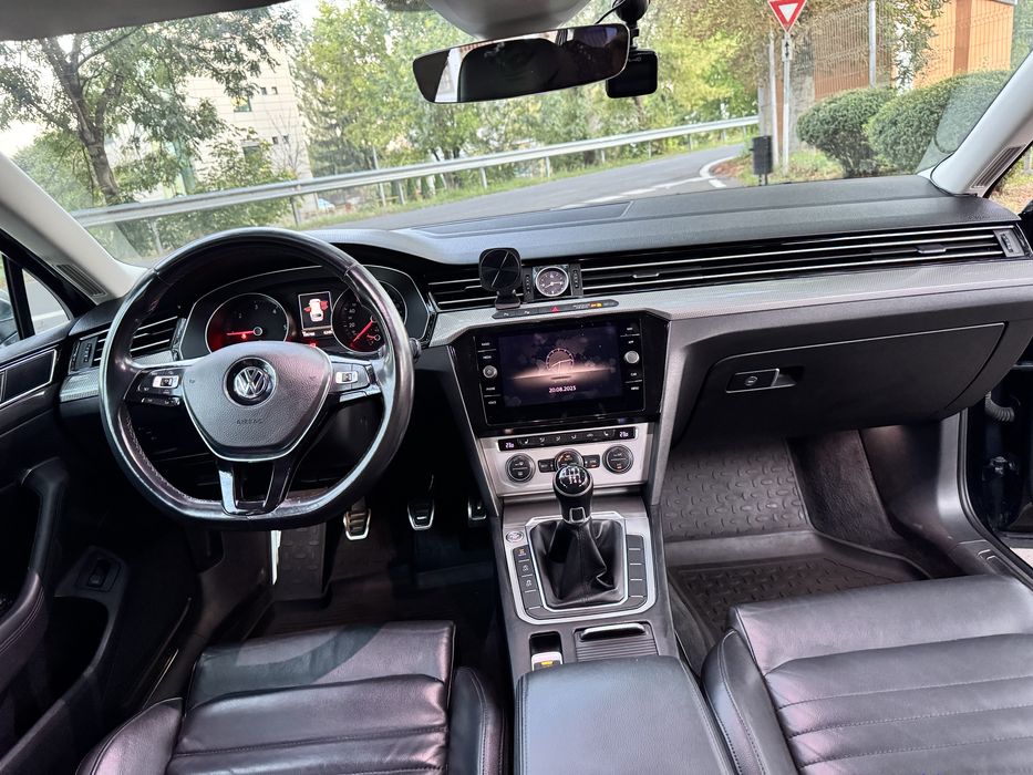 Volkswagen Passat B8, 2016, 2.0 TDI 150cp, Faruri Full Led, Front Ass