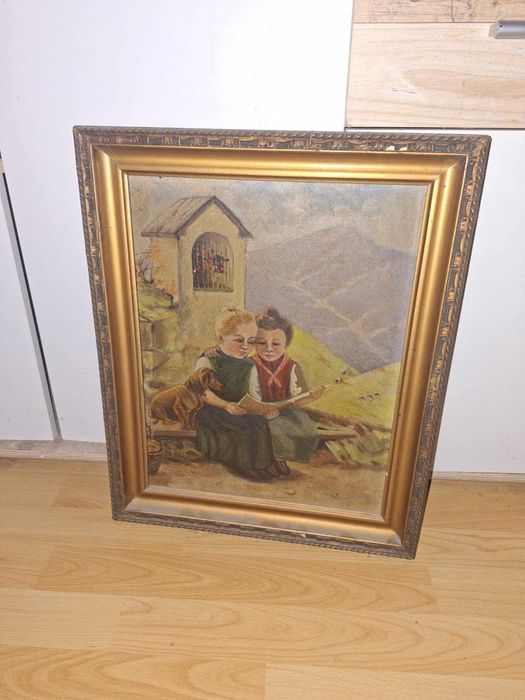 Tablouri Vechi Antice (Schimb cu Gramofon)