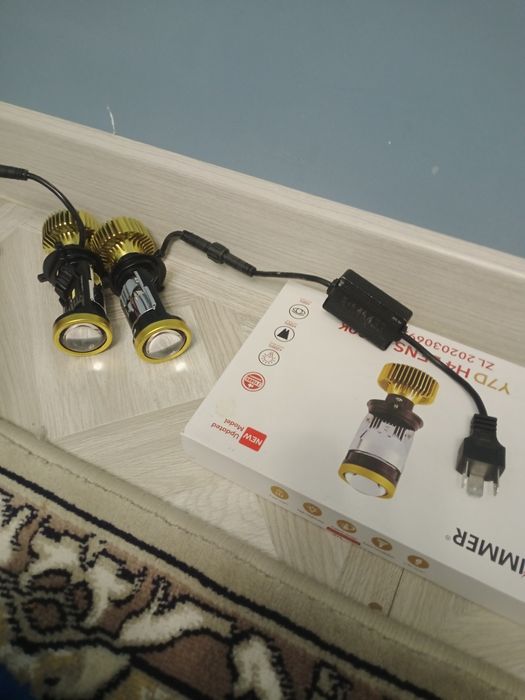 Ок , сарик лампала сотилади ва лед туманка