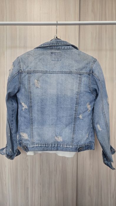 Дамско дънково яке