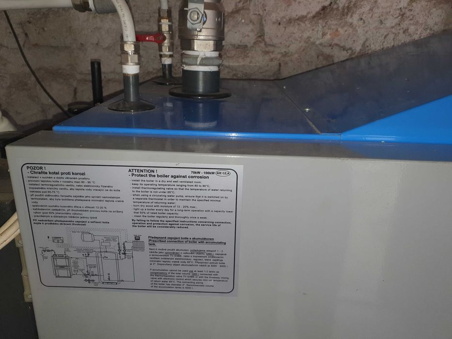 Cazan Atmos cu gazeificare DC70s